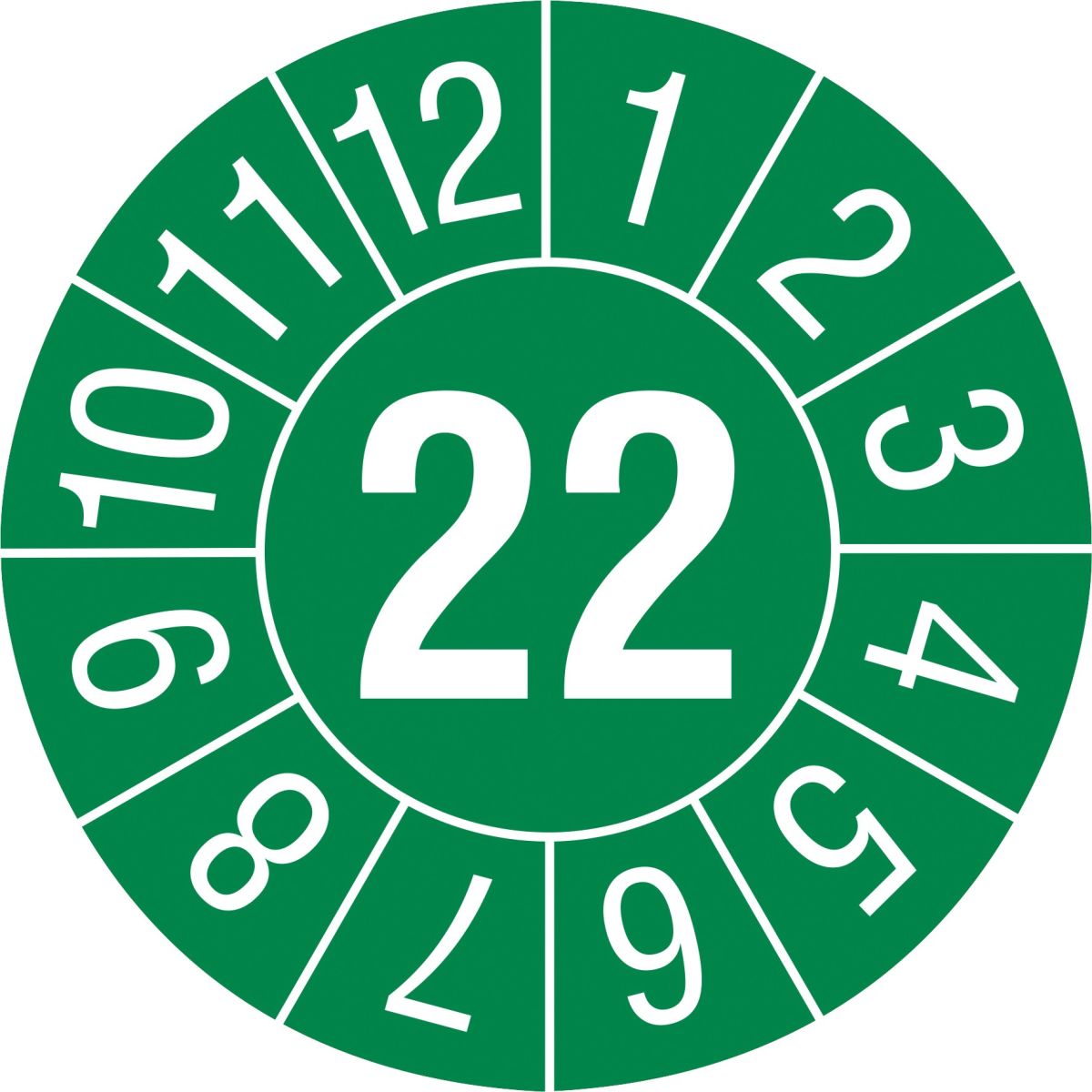 Prüfplakette 182694 Prüfplakette 182694