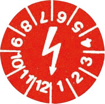 Prüfplaketten 182670 Prüfplaketten 182670