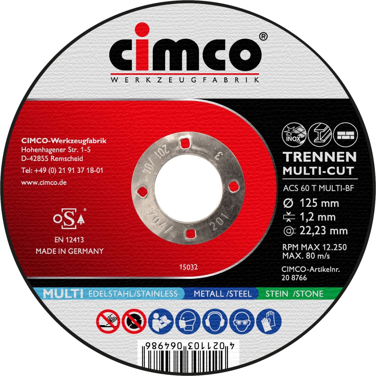 Trennscheiben MULTI-CUT 206846 (VE10)