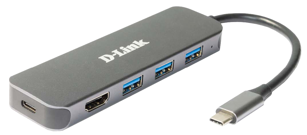 5-in-1 USB-C Hub DUB-2333