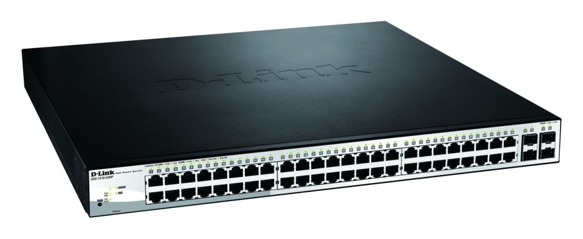 52-Port Gigabit Switch DGS-1210-52MP/E