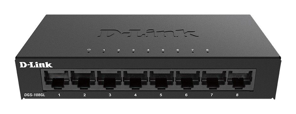 8-Port Gigabit Switch DGS-108GL/E