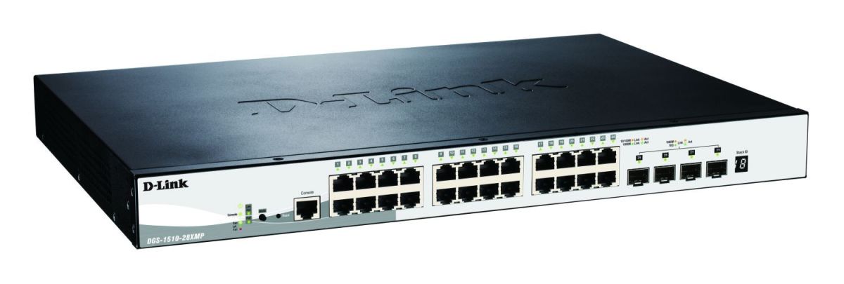 Gigabit Stack Switch DGS-1510-28XMP/E