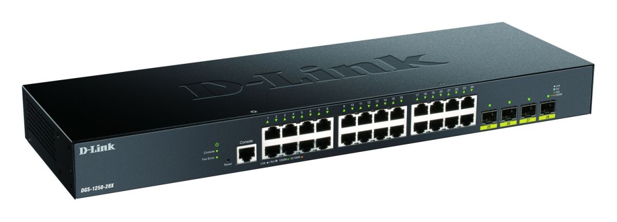 Gigabit Switch + 4x10G DGS-1250-28X/E