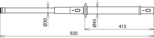 Erdungsstange EST SK STK 920