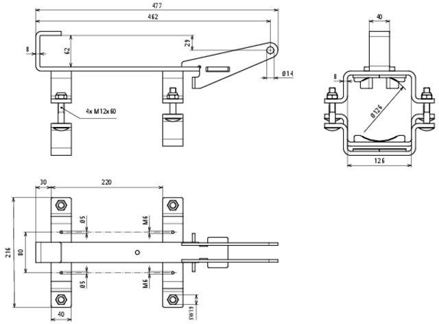 Hammeraufnahme St/tZn HA VH BO GSH 27 VC