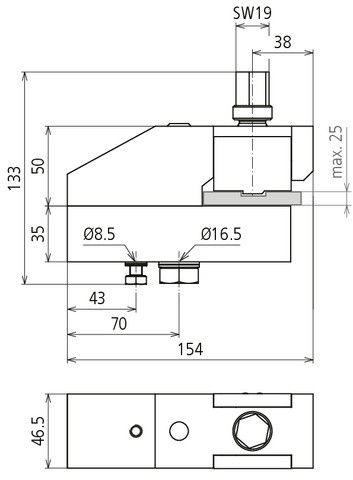 Klemmfestpunkt KLFP M16 KSS