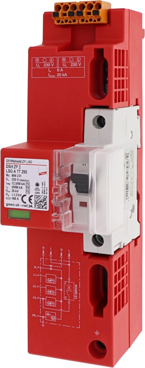 Kombi-Ableiter DSHZP2LSGATT255