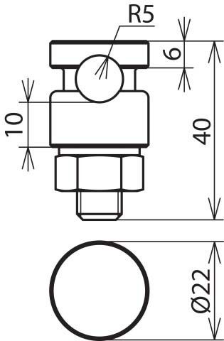 KS-Verbinder NIRO (V4A) KSV 6.10 FER V4A