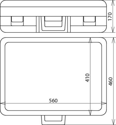 Kunststoffkoffer 785506