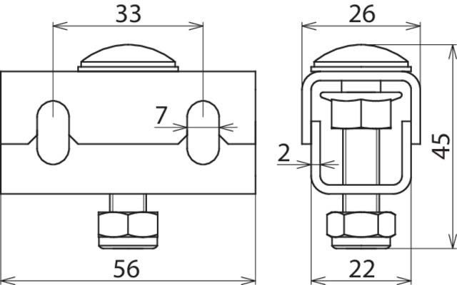 PA-Klemme 306200