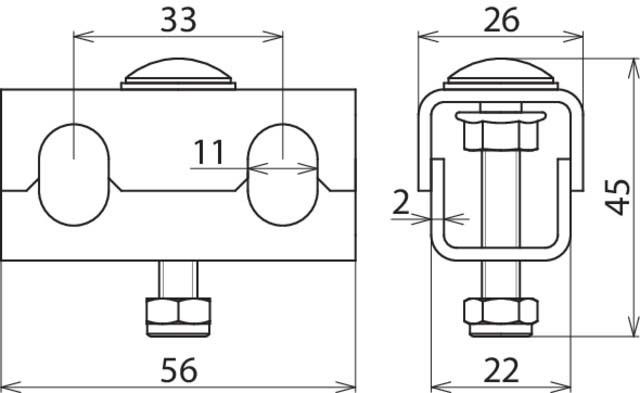 PA-Klemme 306206