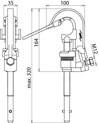 Phasenschraubklemme 784401