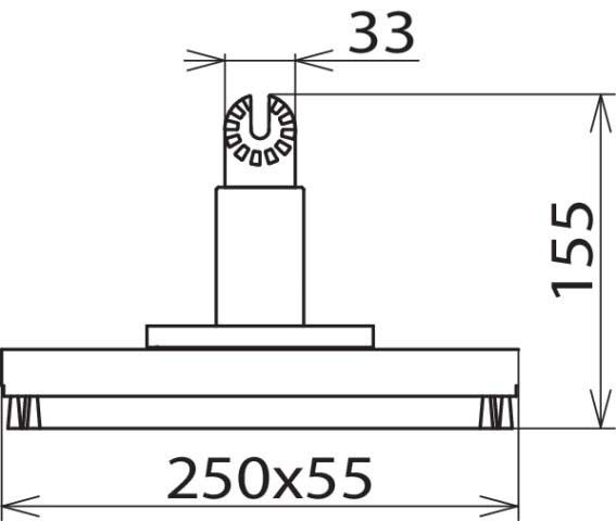 Rechteckbürste 785169