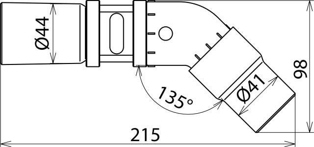 Saugschlauchadapter 785200