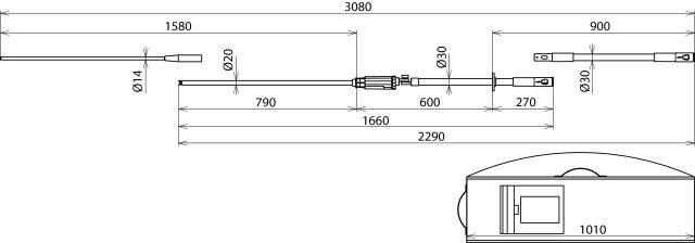 Spannungsprüferset PHE III 767724