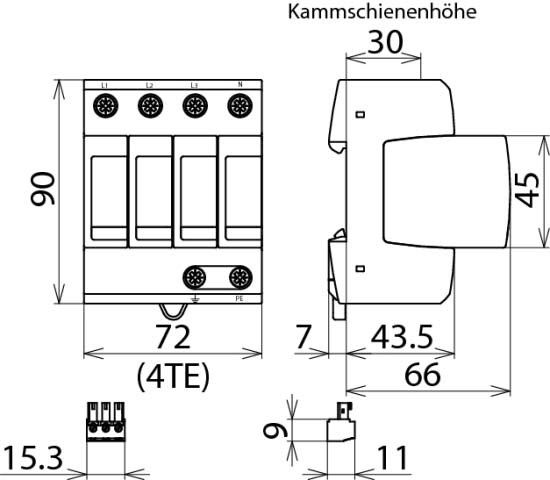 Überspannungsableiter 952328