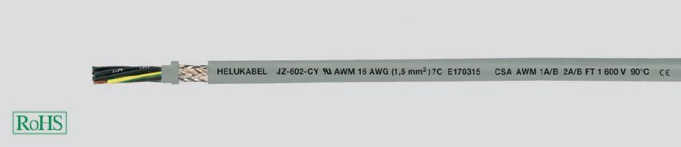HEL JZ-602-CY 3xAWG 18 3 HEL JZ-602-CY 3xAWG 18 3