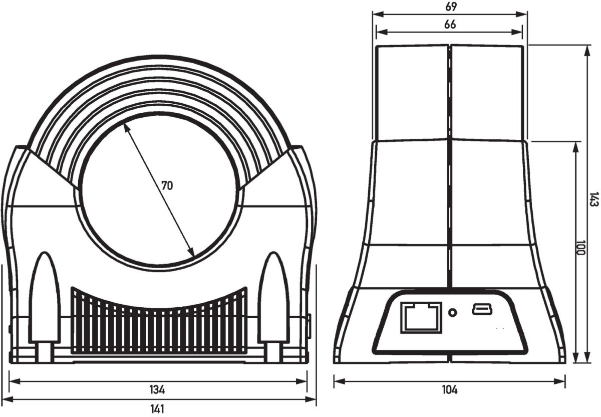 Differenzstrommonitor DCTRB-XHz070-PoE