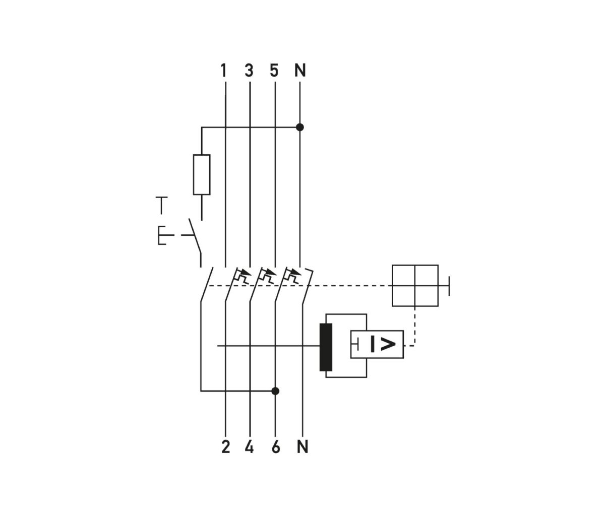 FI-/LS-Kombination DRCBO4B16/0,30/3N-A