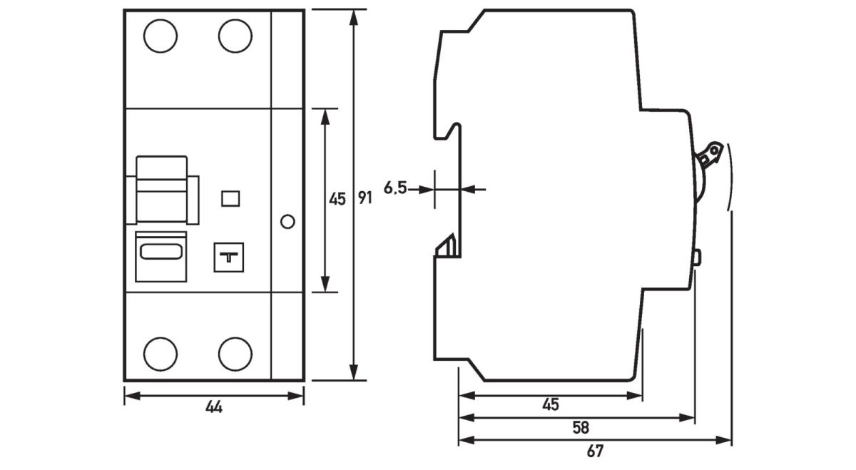 FI-/LS-Kombination DRCBO4C13/0,10/1NBNK