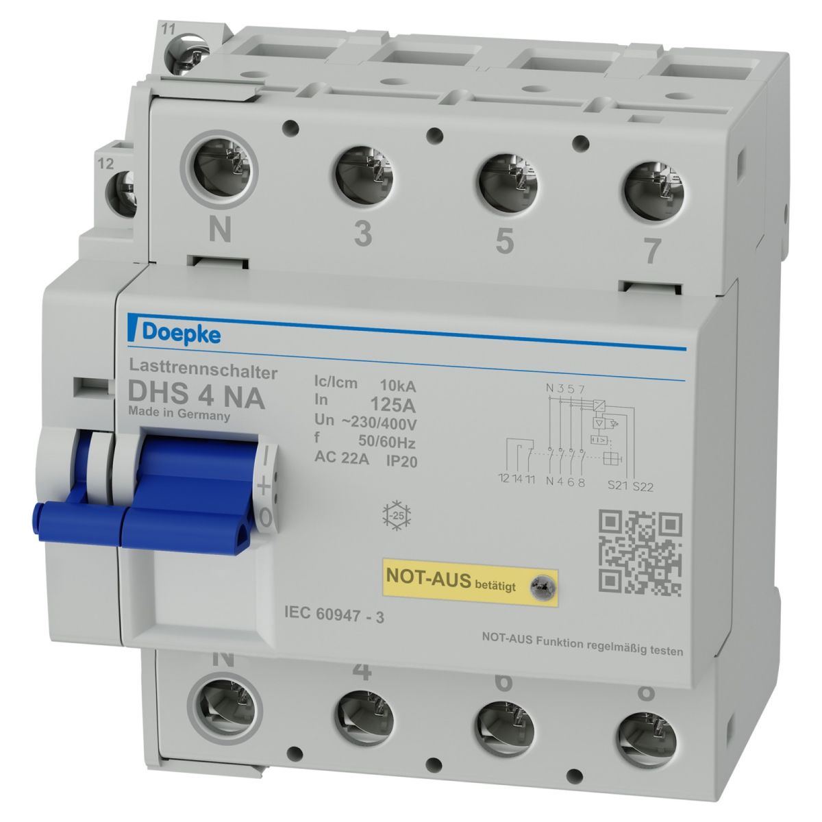 Lasttrennschalter DHS 4-125 NA