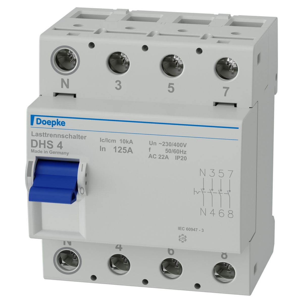 Lasttrennschalter DHS 4-125