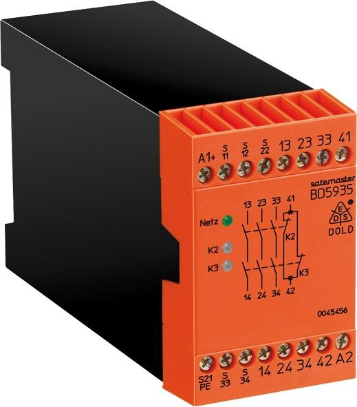 Not-Aus-Modul BD5935.52/61 DC24V Not-Aus-Modul BD5935.52/61 DC24V