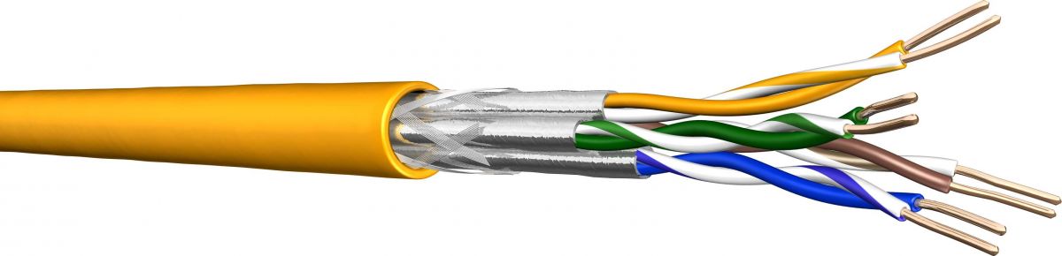 Datenkabel UC1500 HS22 4P Cat.7 gelb 60088363-Dca-T1000