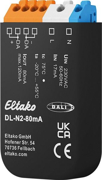 DALI-Bus-Netzteil DL-N2-80mA DALI-Bus-Netzteil DL-N2-80mA