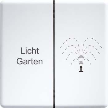 Doppelwippe lasergraviert DW-FT55-at