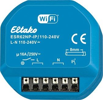 Stromstoß-Schaltrelais IP ESR62NP-IP/110-240V Stromstoß-Schaltrelais IP ESR62NP-IP/110-240V
