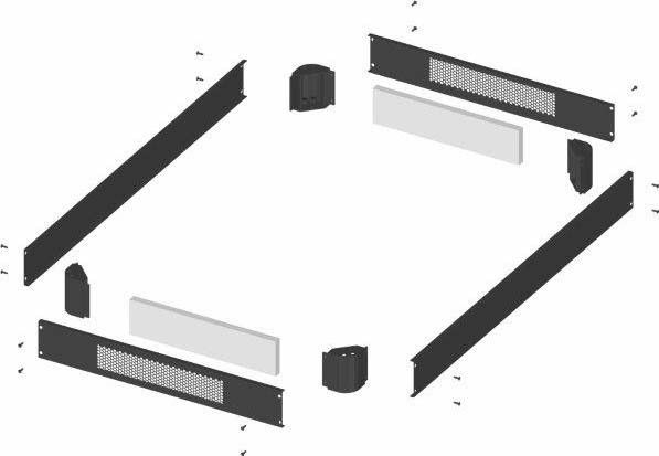 Sockelpaket belüftet SOP 88 X1-DE-S