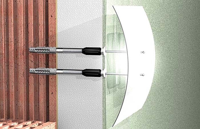 Abstandsmontagesystem Thermax 10/180 M8