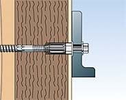 Abstandsmontagesystem Thermax 10/180 M8