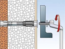 Abstandsmontagesystem Thermax 10/180 M8