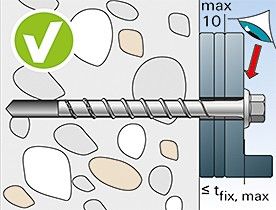 Betonschraube ULTRACUT 546389