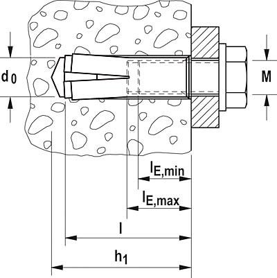 Einschlaganker EA II M10 GVZ