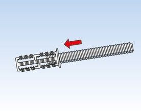 Gewindestangendübel RODFORCE FGD 12 M8