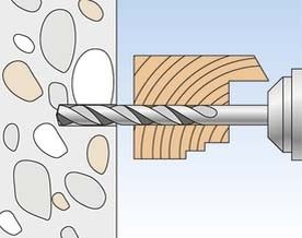 Metallrahmendübel F 10 M 182 E