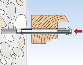 Metallrahmendübel F 10 M 182 E