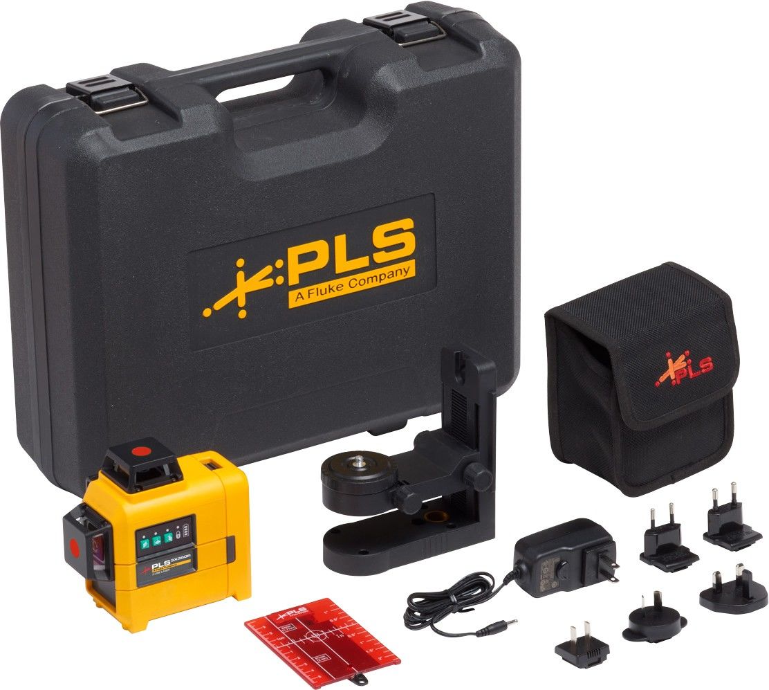 Laser-Nivelliergerät Kit PLS 3X360R KIT Laser-Nivelliergerät Kit PLS 3X360R KIT