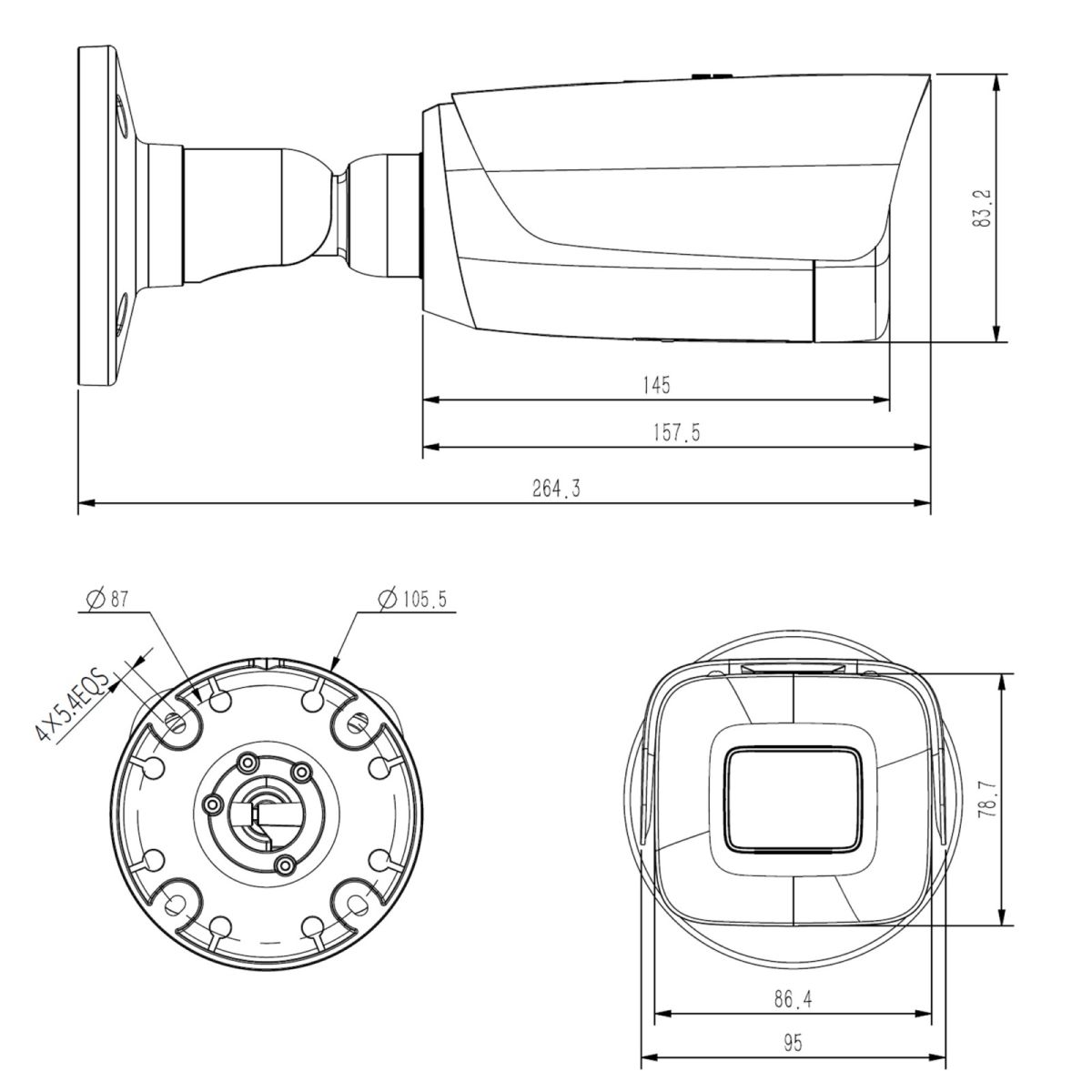 IP Bullet-Kamera VK 1099/720