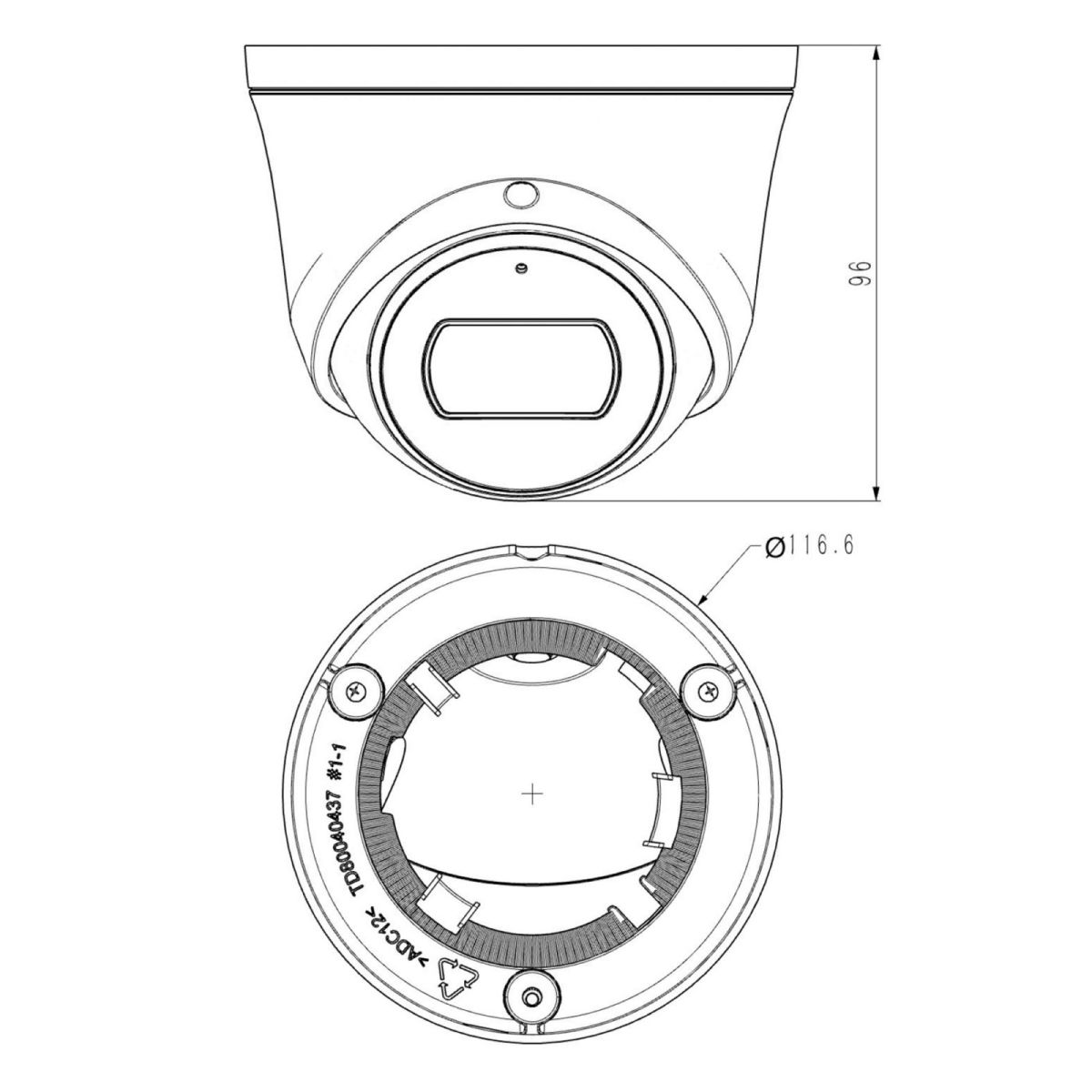 IP Dome-Kamera VK 1099/560