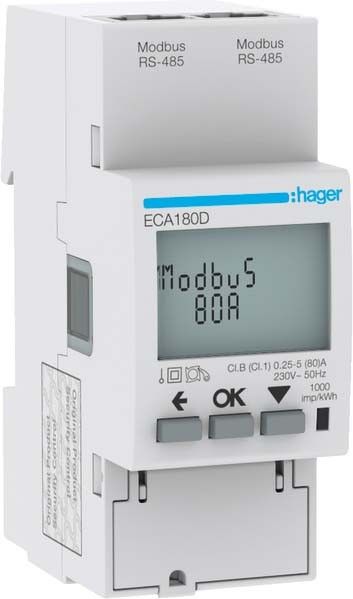 Energiezähler 1phasig ECA180D Energiezähler 1phasig ECA180D