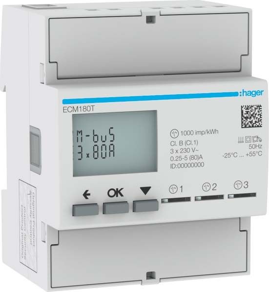 Energiezähler 1phasig ECM180T