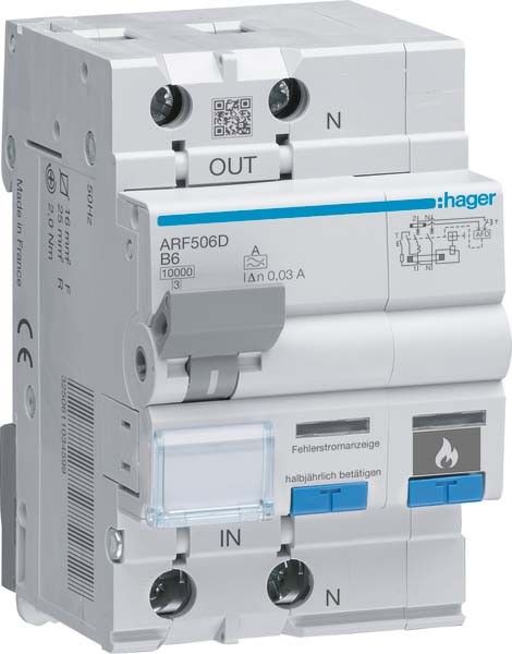 Fehlerlichtbogen-Schutz ARF506D Fehlerlichtbogen-Schutz ARF506D