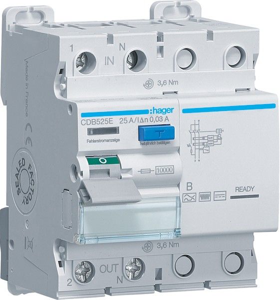 Fehlerstromschutzschalter CDB525E Fehlerstromschutzschalter CDB525E