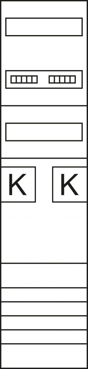 Komplettfeld ZH3ET22N eHz 1-feld