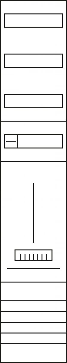 Komplettfeld ZH54C9N VT-4rh univ.Z 1-feld